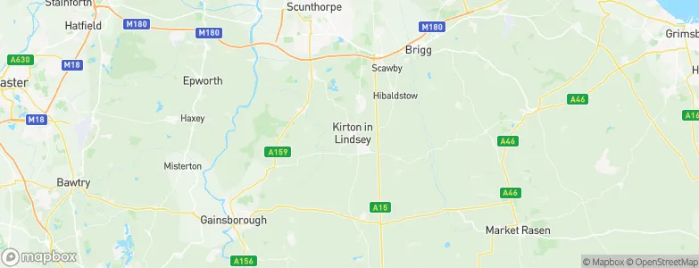 Kirton in Lindsey, United Kingdom Map