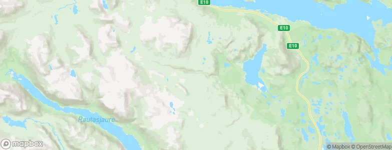 Kiruna Kommun, Sweden Map