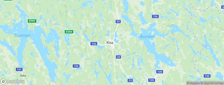 Kisa, Sweden Map