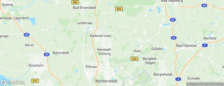 Kisdorf, Germany Map