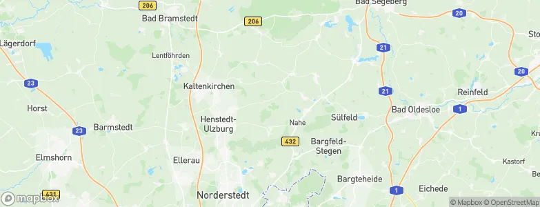 Kisdorferwohld, Germany Map