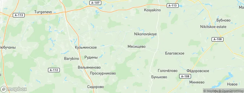 Kishkino, Russia Map