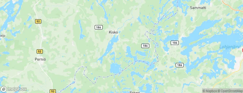 Kisko, Finland Map
