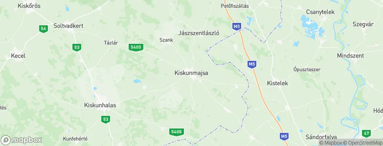 Kiskunmajsa, Hungary Map