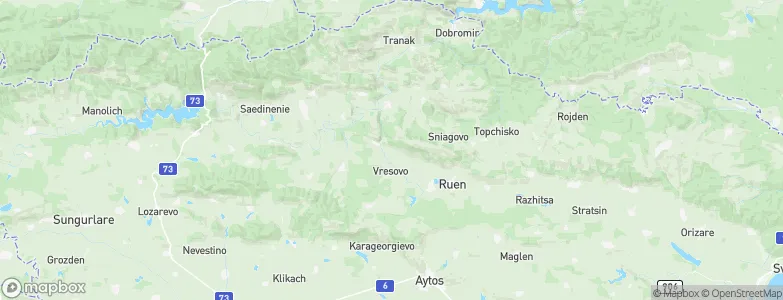 Kitka, Bulgaria Map