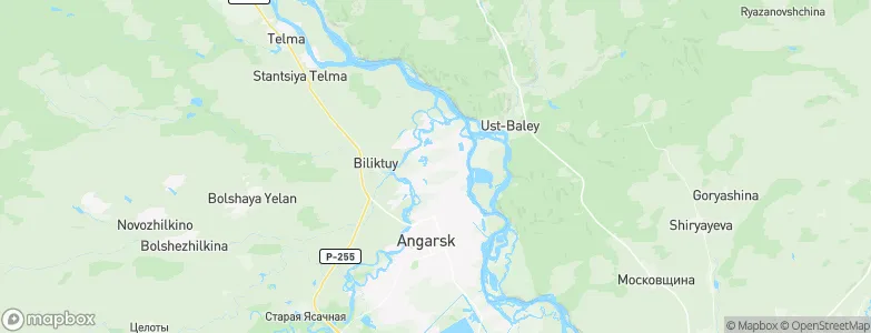 Kitoy, Russia Map