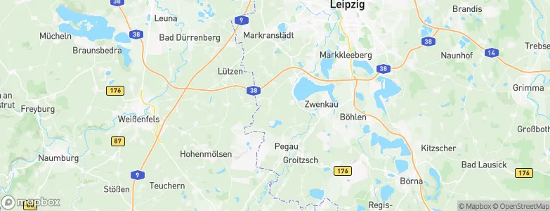 Kitzen, Germany Map