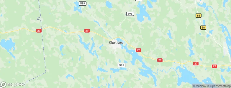 Kiuruvesi, Finland Map