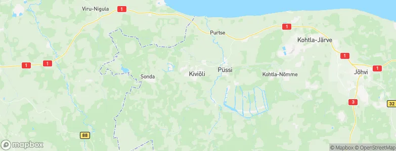 Kiviõli, Estonia Map