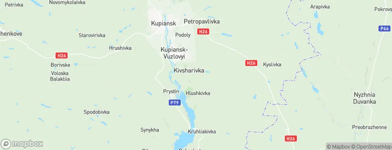 Kivsharivka, Ukraine Map