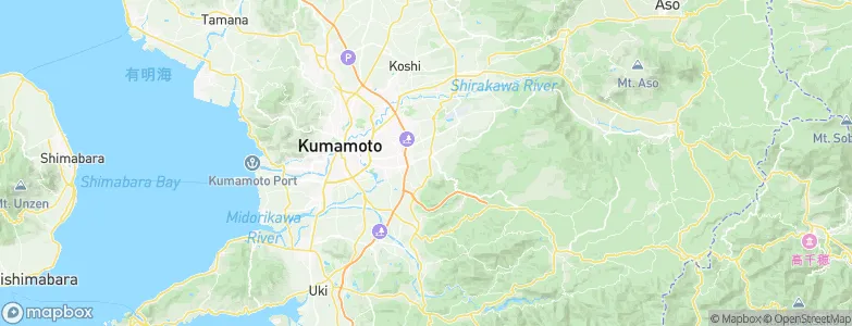 Kiyama, Japan Map