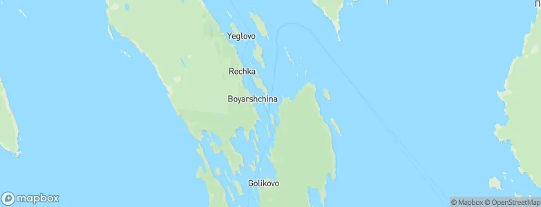 Kizhi, Russia Map