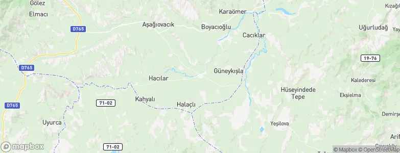 Kızılırmak, Turkey Map