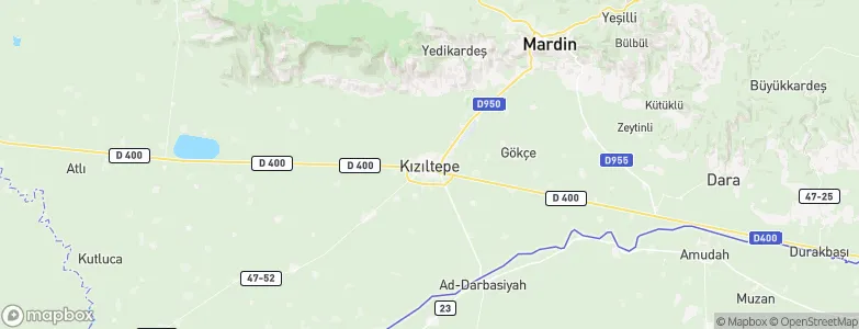 Kızıltepe, Turkey Map
