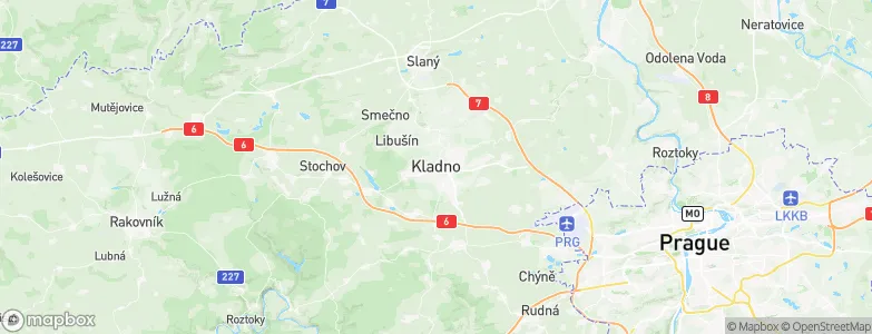 Kladno, Czechia Map