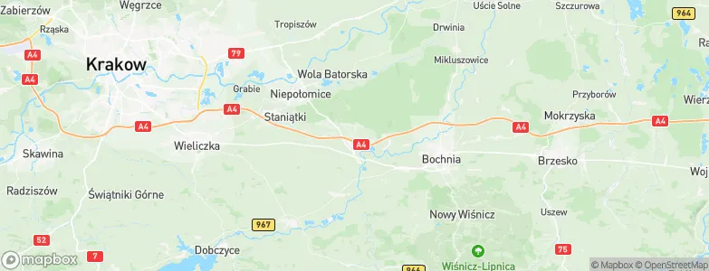 Kłaj, Poland Map