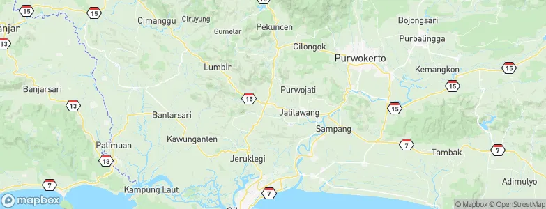 Klapagading, Indonesia Map