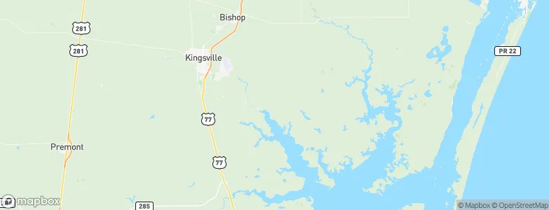 Kleberg, United States Map