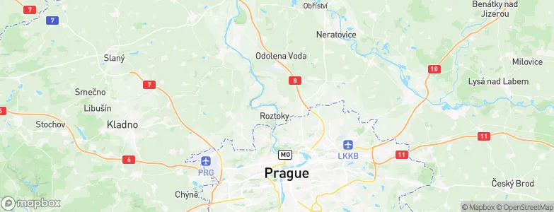 Klecánky, Czechia Map