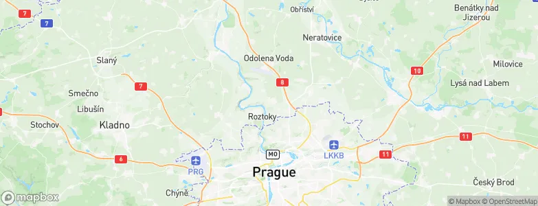 Klecany, Czechia Map