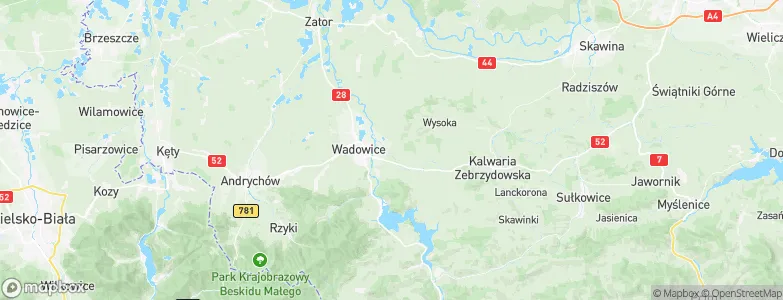 Klecza Dolna, Poland Map