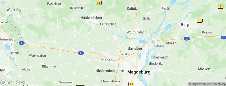 Klein Ammensleben, Germany Map