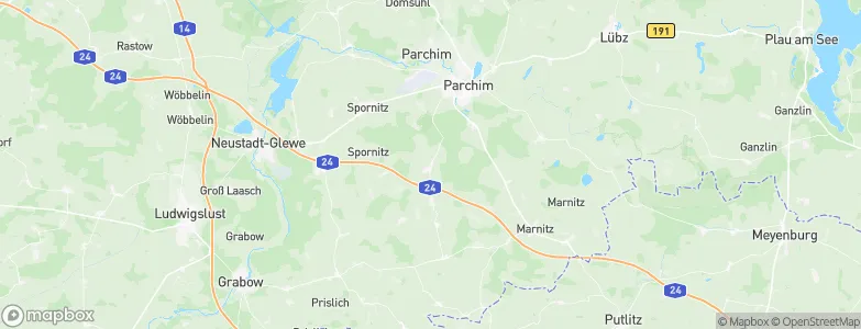 Klein Godems, Germany Map