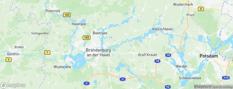 Klein Kreutz, Germany Map
