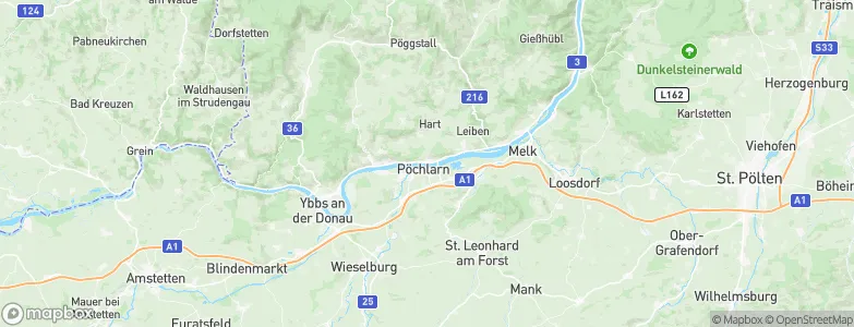 Klein-Pöchlarn, Austria Map