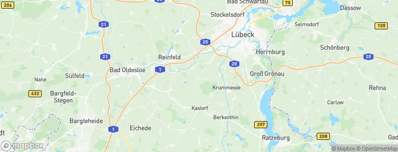 Klein Schenkenberg, Germany Map