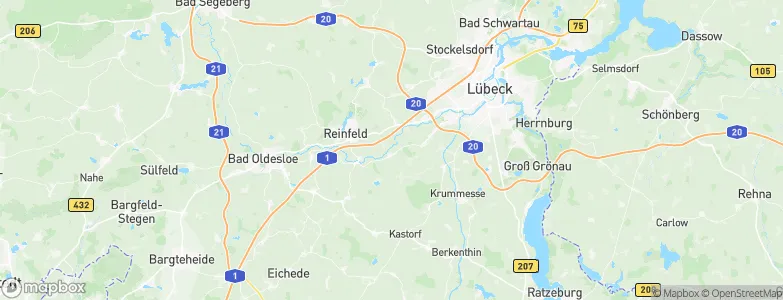 Klein Wesenberg, Germany Map