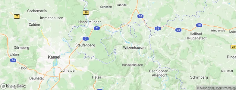 Kleinalmerode, Germany Map