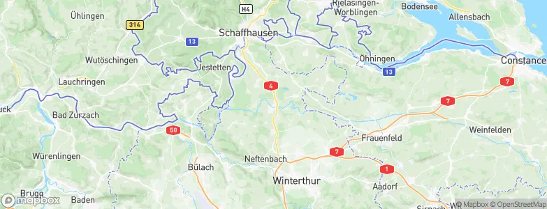 Kleinandelfingen, Switzerland Map