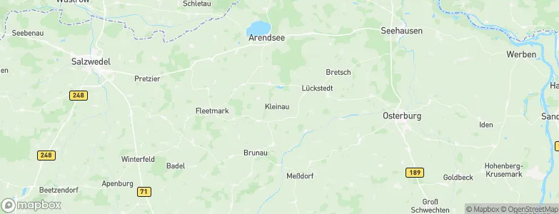 Kleinau, Germany Map