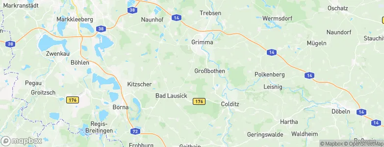 Kleinbardau, Germany Map