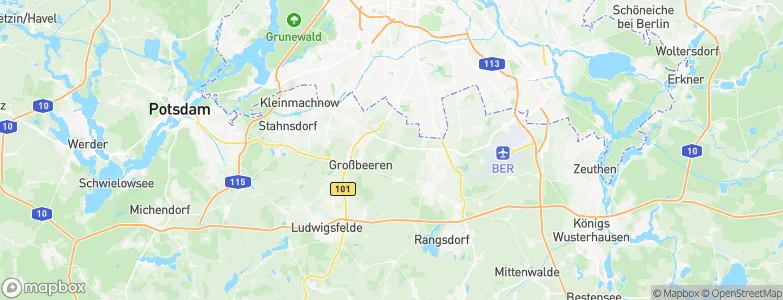 Kleinbeeren, Germany Map