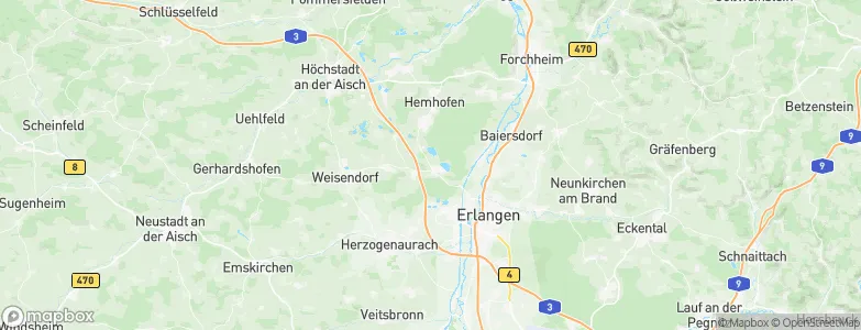 Kleindechsendorf, Germany Map