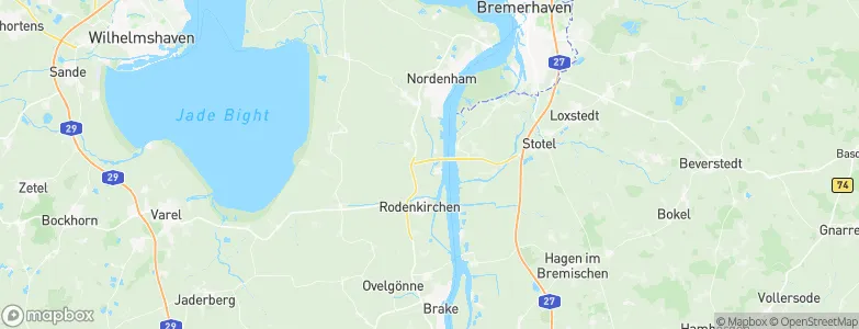 Kleinensiel, Germany Map