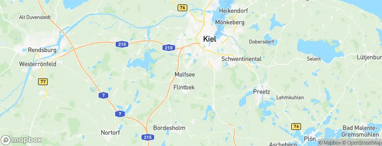 Kleinflintbek, Germany Map