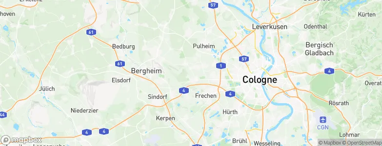 Kleinkönigsdorf, Germany Map