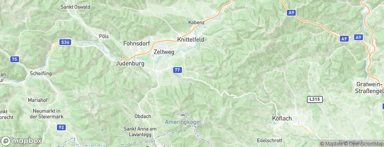 Kleinlobming, Austria Map