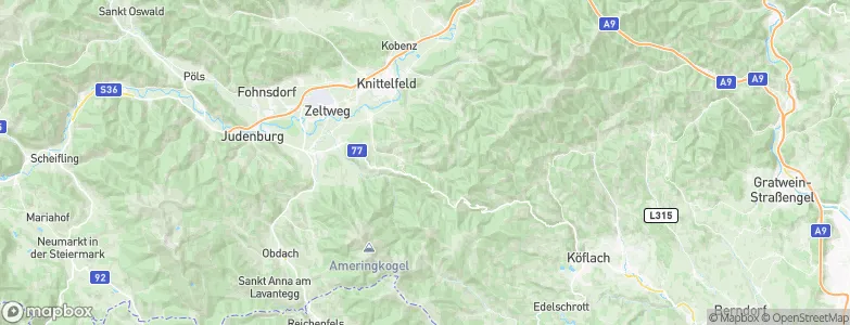 Kleinlobming, Austria Map