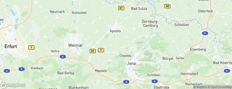 Kleinromstedt, Germany Map
