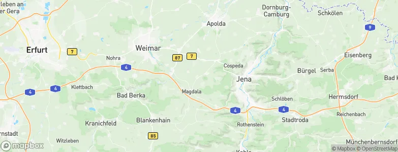 Kleinschwabhausen, Germany Map