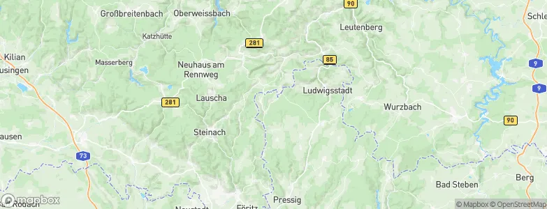 Kleintettau, Germany Map