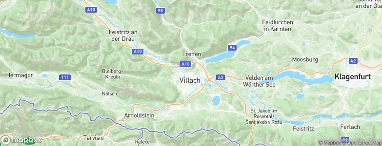 Kleinvassach, Austria Map