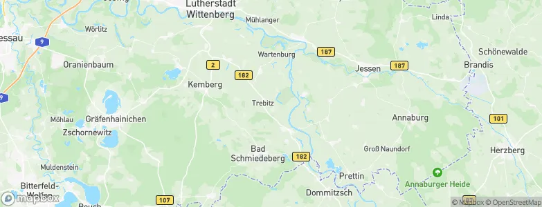 Kleinzerbst, Germany Map