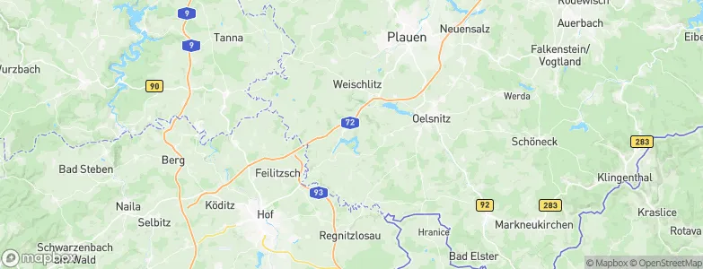 Kleinzöbern, Germany Map