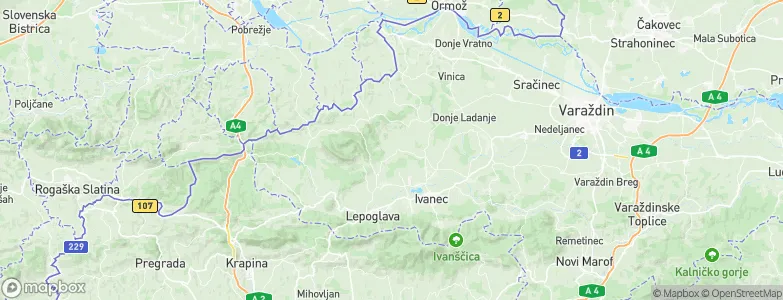 Klenovnik, Croatia Map