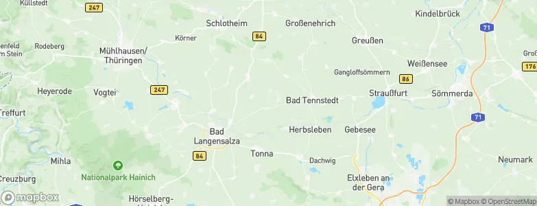 Klettstedt, Germany Map